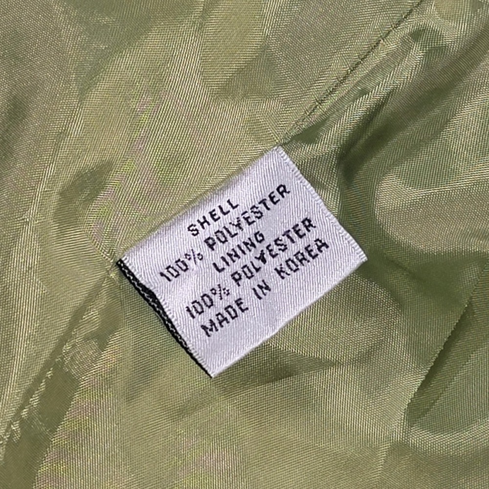 Vintage Talbots Faux Suede Blazer Career Jacket Sage Green Womens 12 Office Chic - Picture 10 of 12